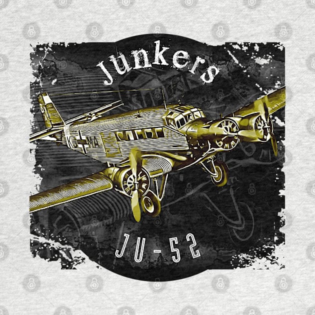 Junkers JU-52 by aeroloversclothing